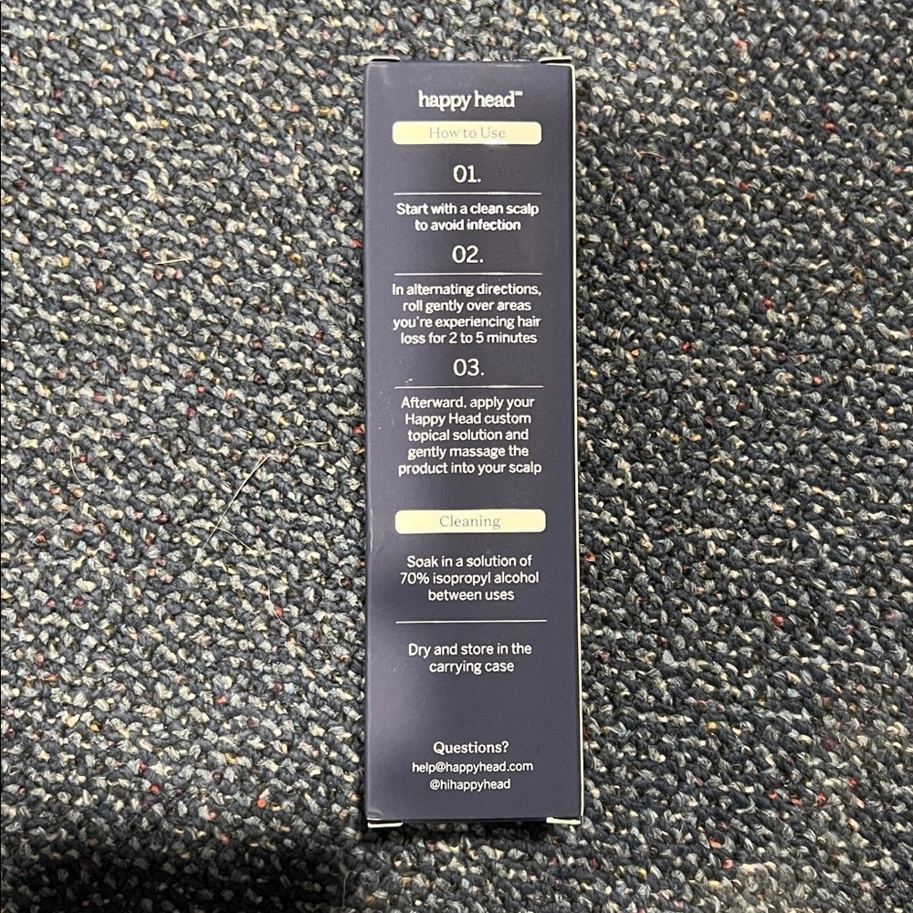 Scalp Dermaroller - Black - Picture 2 of 4